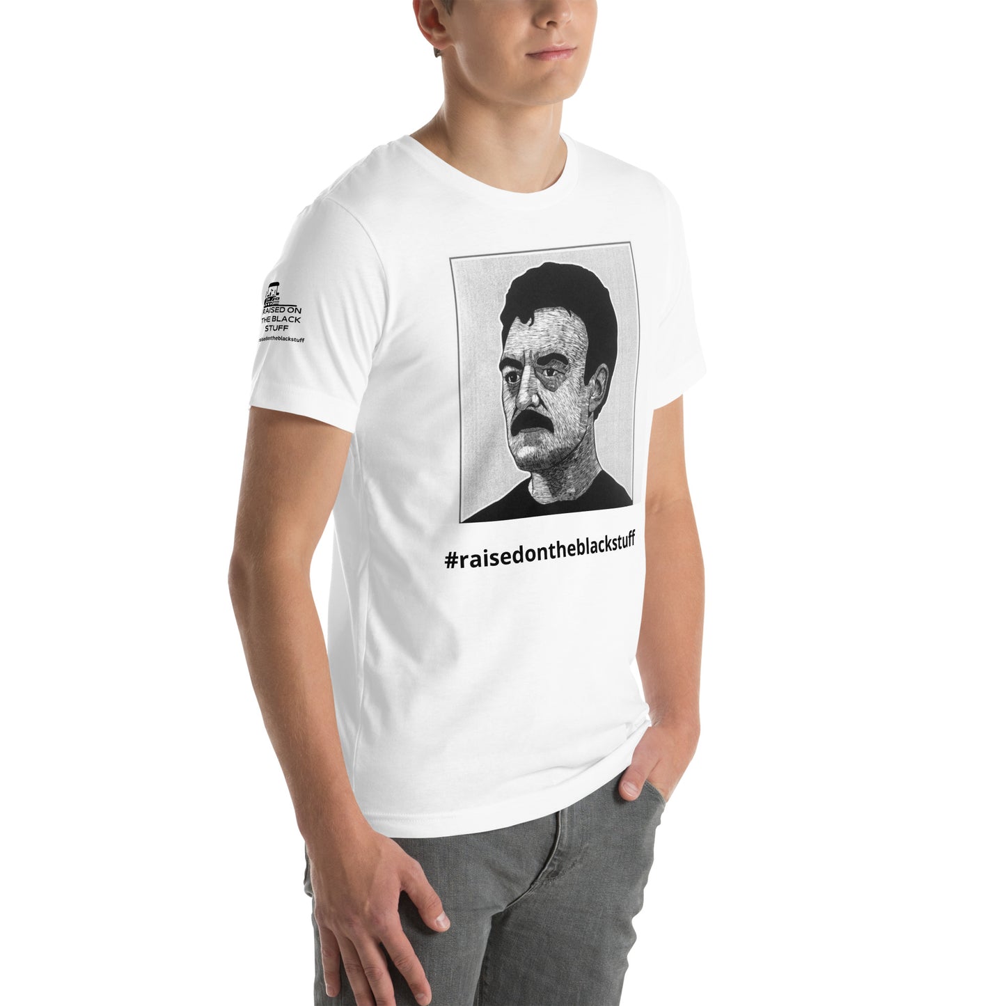 Raised on The Black Stuff 'Yosser' Unisex t-shirt